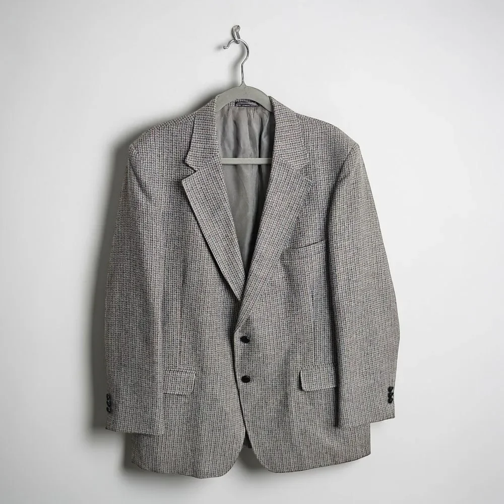 Elegant Gray Men's Blazer